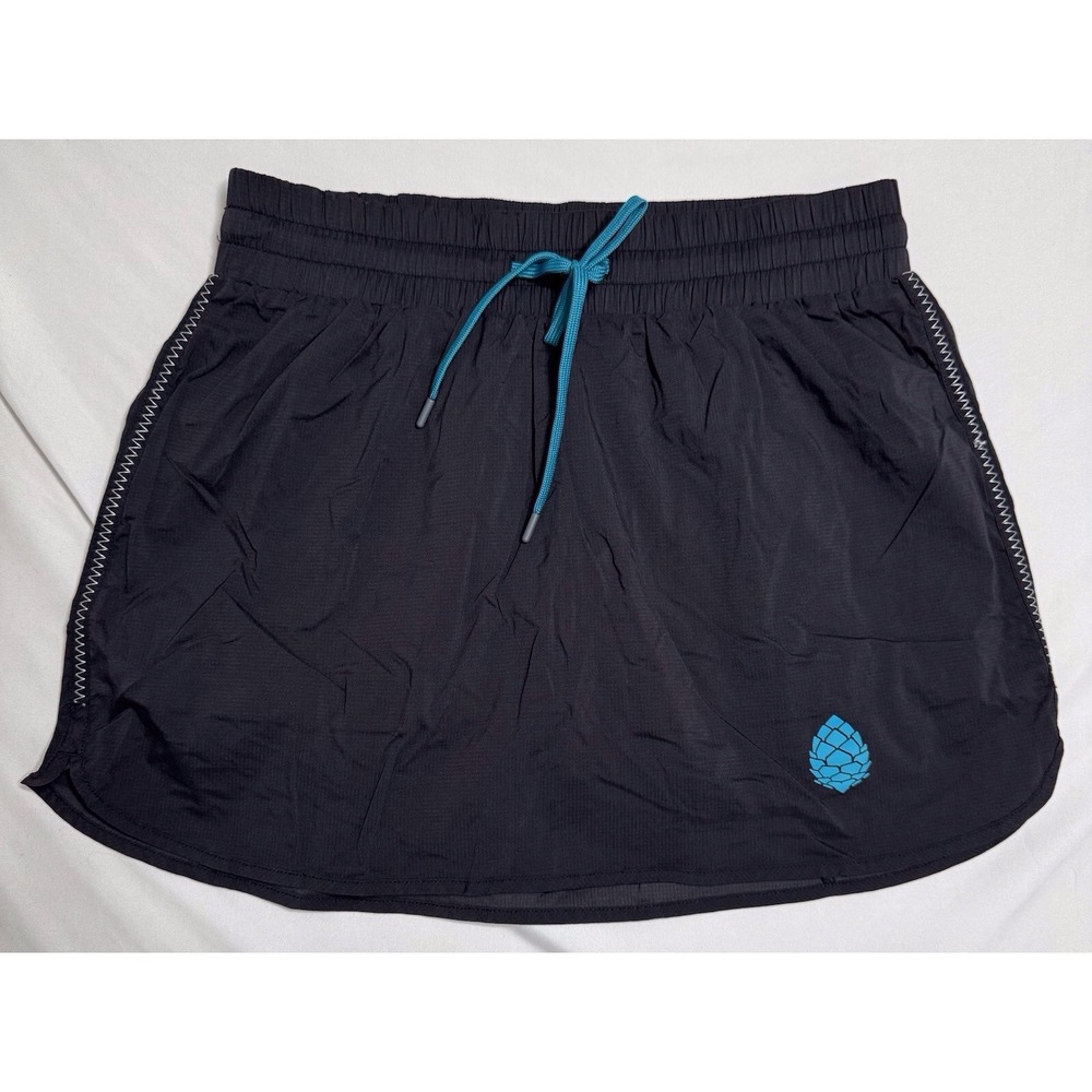 Stio‎ Black Skort Gorpcore Hiking Workout Lounge Lined Stretch Womens Size Small